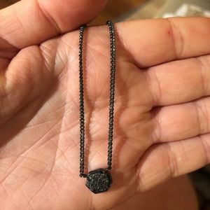 Gunmetal kendra Scott necklace